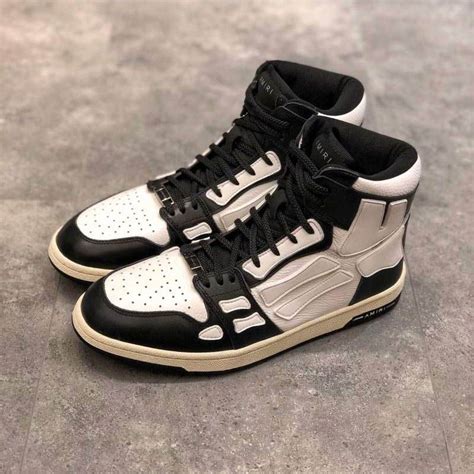 amiri skeleton shoes replica|mike amiri sneakers high top.